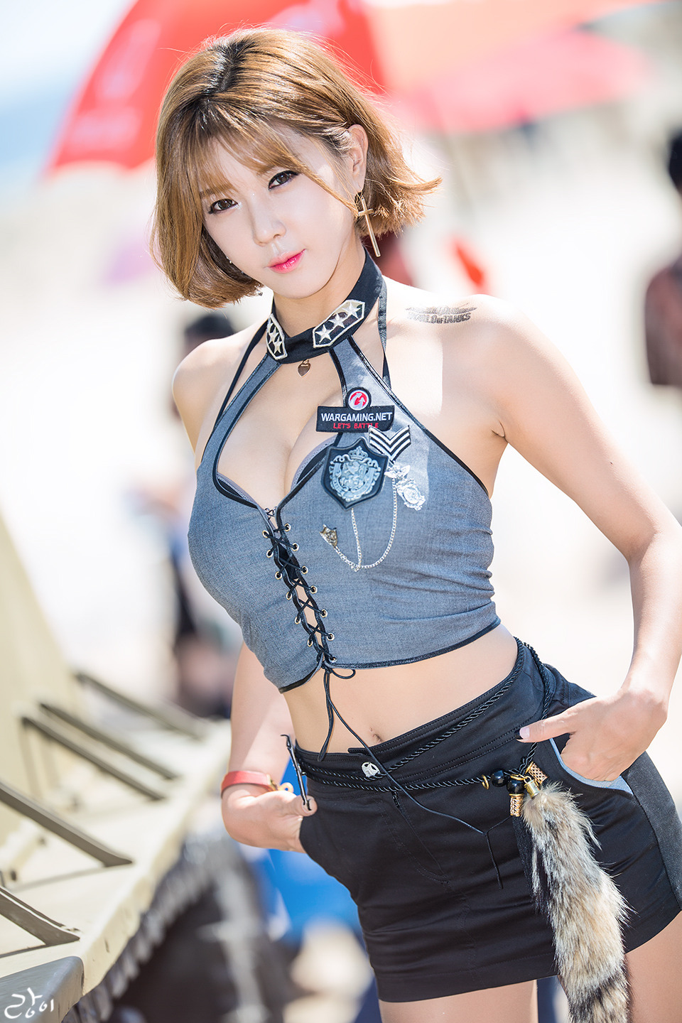 韩国顶级Showgirl许允美 釜山坦克世界 1